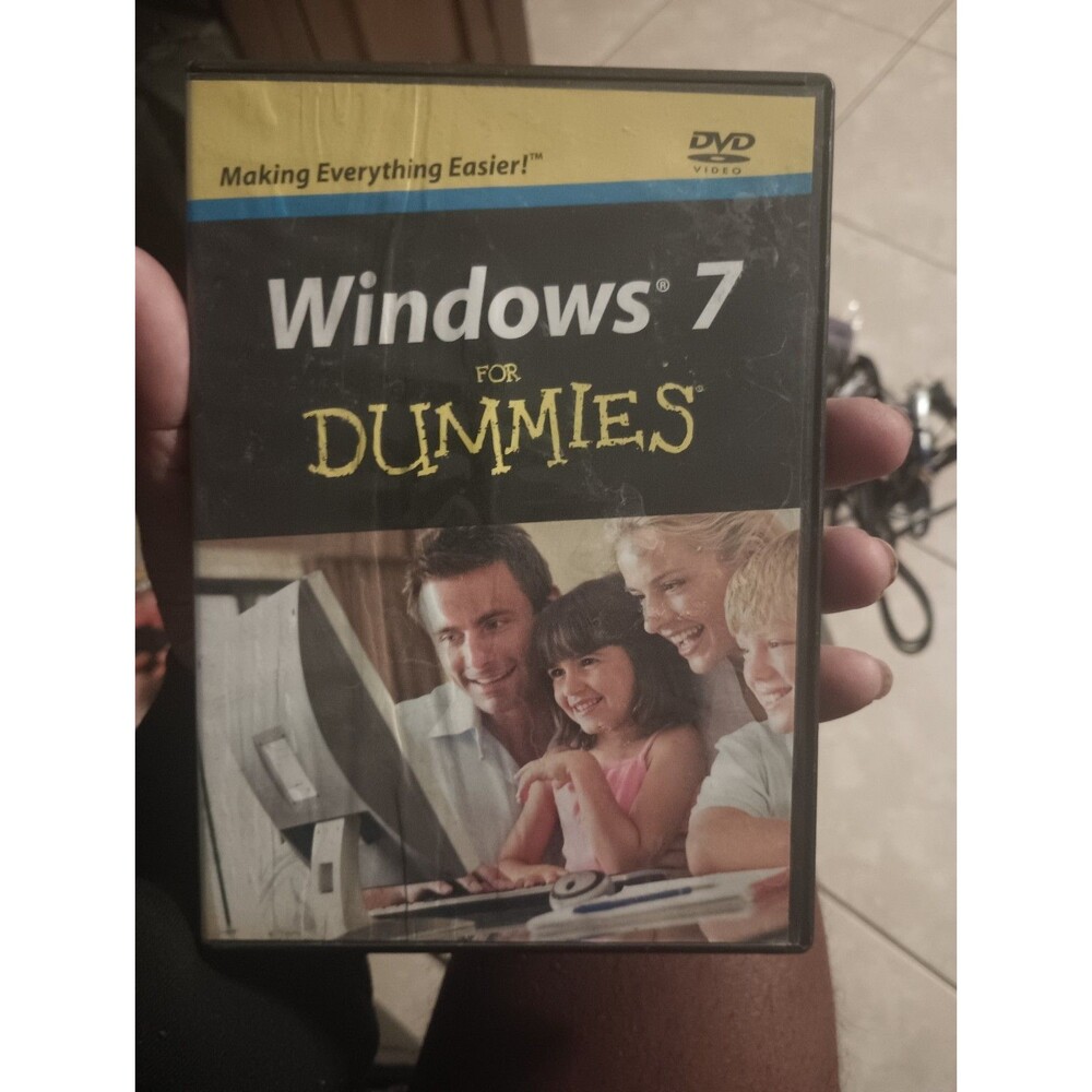 Windows 7 For Dummies DVD - DVD-ROM By Rathbone, Andy -